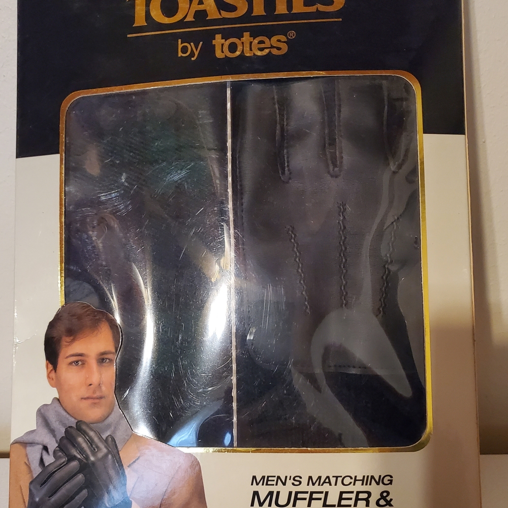 Totes Black Gloves Essential Accessories